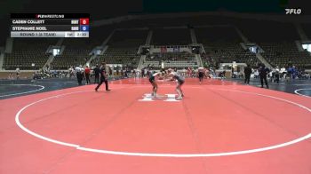 138 lbs Round 1 (8 Team) - Caden Collett, Huntingdon vs Stephanie Noel, Randolph