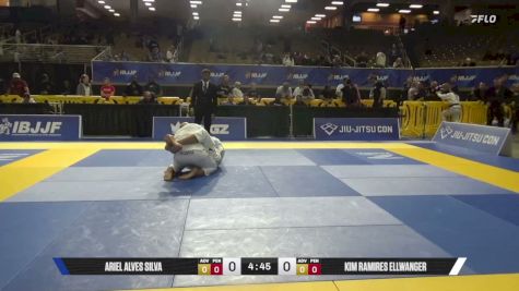 Ariel Alves Silva vs Kim Ramires Ellwanger 2026 Pan Jiu Jitsu IBJJF Championship