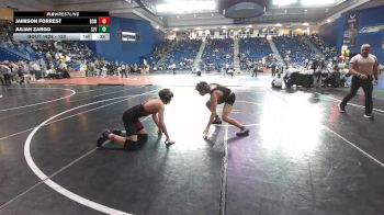 120 lbs Cons. Round 4 - Jamison Forrest, Bishop McCort vs Julian Zargo, St John Vianney