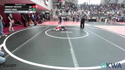43 lbs Rr Rnd 3 - Berkeley Deckard, Raw Wrestling Club vs Harley Lewis, Sperry Wrestling Club