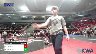 49 lbs Semifinal - Kade Whitenack, Pryor Tigers vs Caid Wright, Caney Valley Wrestling