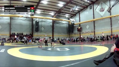 125 lbs Cons. Round 2 - Kelly Lemons, Hilliard Bradley vs Laila Wentz, Chesapeake HS