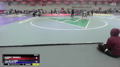 138 B Cons. Round 2 - Audrey Driskell, Eureka vs Callie Alfieri, North Central (IL)