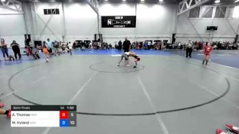 72 lbs Semifinal - Alexa Thomas, Midwest Black Mambas Team 2 vs Morgan Hyland, WOW South