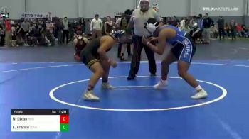 190 lbs Final - Navarre Dixon, Federal Way Spartans vs Eugenio Franco, Team Thunder