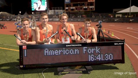 American Fork Smashes 4x1600m National High School Record