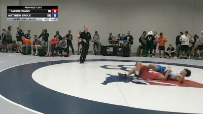 60 kg Champ. Rd Of 32 - Paliku Chang, FLOW Academy Hawaii vs Matthew Brock, Rattler Wrestling Club