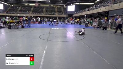 48 lbs Semifinal - Grayson McKay, Middletown vs Wes Arnold, Sewell