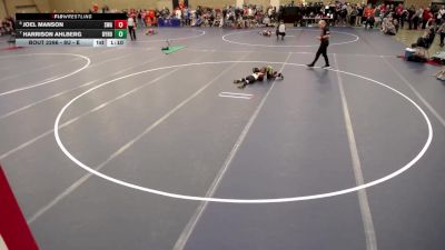 8U - E Semis - Joel Manson, Summit Wrestling Academy vs Harrison Ahlberg, Byron