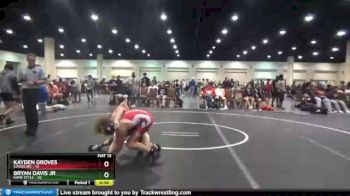 113 lbs Round 4 (8 Team) - Bryan Davis JR, Kame Style vs Kayden Groves, Citrus WC