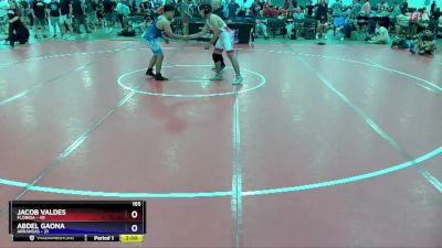 165 lbs Semis & 1st Wrestleback (8 Team) - Jacob Valdes, Florida vs Abdel Gaona, Arkansas