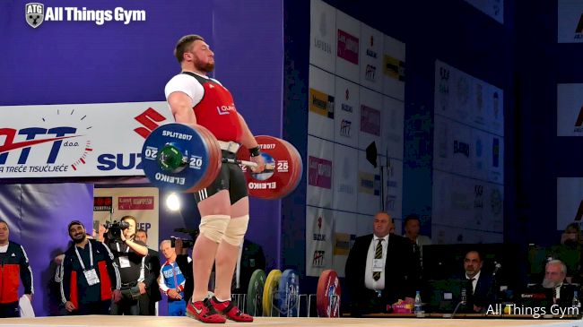 Lasha Talakhadze GEO Snatches World Record 217kg At 2017 IWF