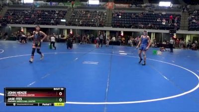 130 lbs Round 3 - John Henze, Maverick Training Center vs Jase Ites, Premier Wrestling Center