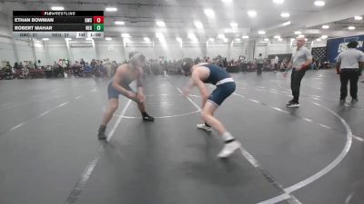 165 lbs Round 7 (10 Team) - Ethan Bowman, Grindstone WC vs Robert Mahar, New England Gold