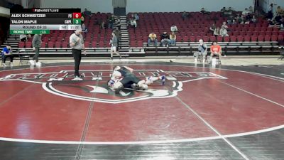 149 lbs Round Of 32 - Alex Schweitzer, Presbyterian vs Talon Maple, Campbell