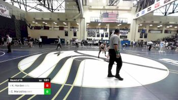 189 lbs Round Of 16 - Kam Harden, Cincinnati LaSalle vs Caleb Marzolino, Abington Heights