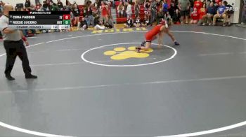 125 lbs Champ. Round 1 - Reese Lucero, Uintah vs Cera Fadden, Evanston