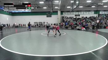 106 lbs Champ. Round 3 - Riley Pedersen, GI Grapplers vs Cole Martin, Greater Heights Wrestling