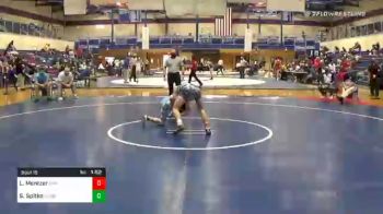 126 lbs Quarterfinal - Luke Mentzer, Chambersburg vs Stephen Spitko, Daniel Boone