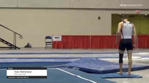 Tyler McFarland - Floor, Rocky Mountain - 2021 Men's Collegiate GymACT Championships