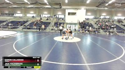 184 lbs Cons. Semi - Jack MacKiernan, American International vs Eamon Callaghan, Ithaca