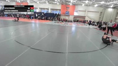 149 lbs Champ. Round 2 - Colton Minerva, Penn State Behrend vs Kyle Peavey, RIT