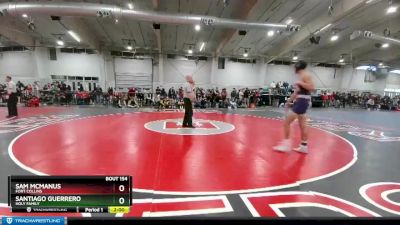 150 lbs Champ. Round 1 - Sam McManus, Fort Collins vs Santiago Guerrero, Holy Family