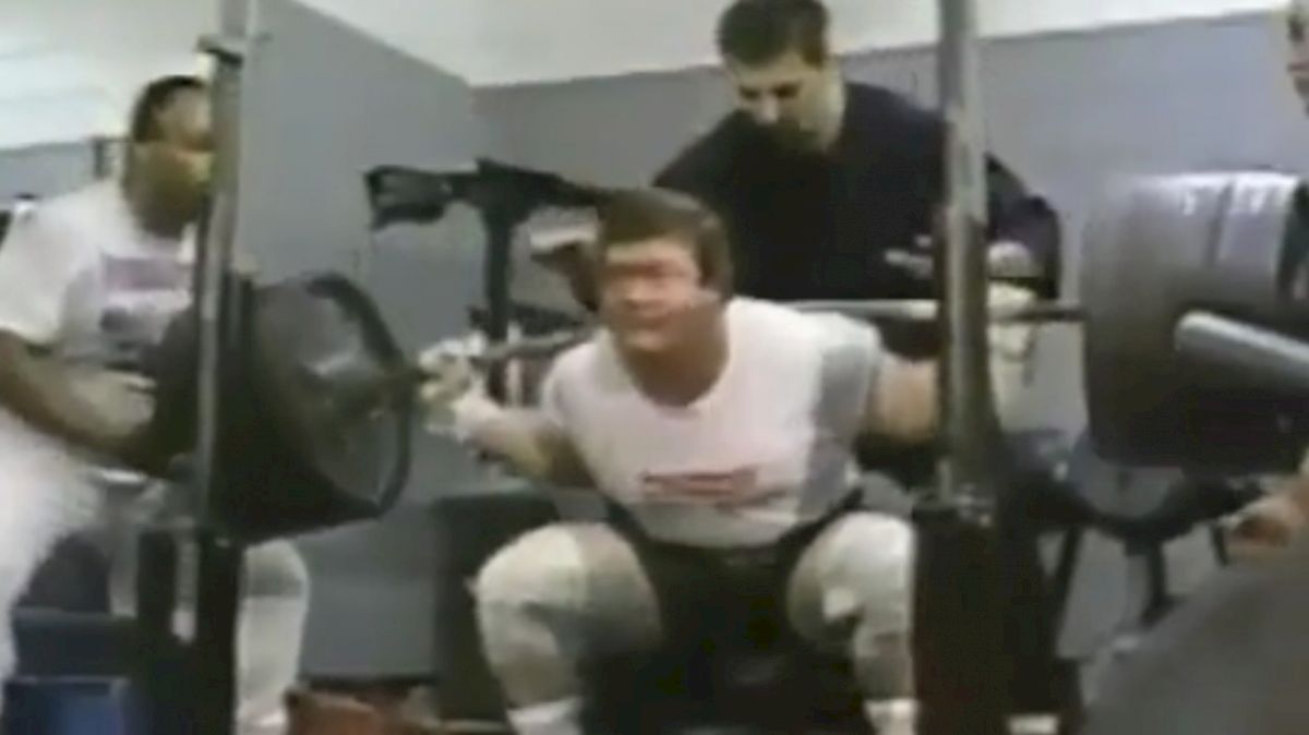 Old Video Of Ed Coan Show Him Squatting 950 For Two!