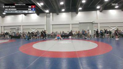 190 lbs Cons. Rd Of 16 - Riley Clark, Pinnacle vs Leo McKenna, Victory School Of Wrestling