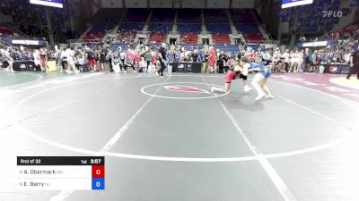 140 lbs Rnd Of 32 - Annelise Obermark, MO vs Eva Barry, NJ