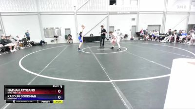 132 lbs Placement Matches (8 Team) - Nathan Attisano, Ohio Red vs Kaedun Goodman, Nebraska