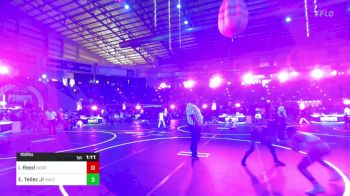 102 lbs Quarterfinal - Isiah Reed, Nebraska Wr Ac vs Enrique Tellez Jr, Maize WC