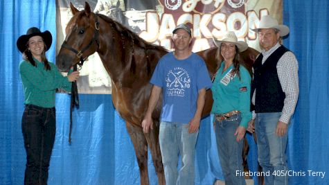 Adrian Bolin Captures The Futurity Title At The Jackson Hall Memorial