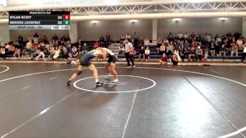 184 lbs Champ. Round 3 - Dylan Scott, Southeast Community College vs Brooks Loosvelt, Chadron State