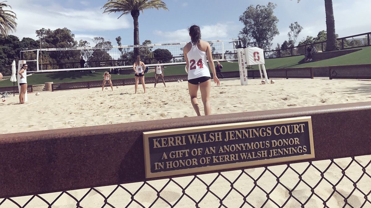 Stanford Beach Volleyball Court Named After Olympian Kerri Walsh Jennings
