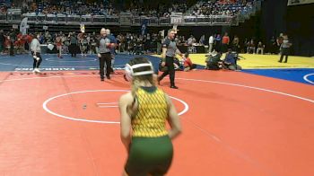 5A 100 lbs Quarterfinal - Sophia Cooley, Killeen Ellison vs Carly Rodriguez, Corpus Christi Veterans Memorial