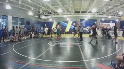 190 lbs Champ. Round 1 - Daniel Merida, Southridge High School vs Tyler Lomax, Venice Takedown Club