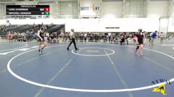 113 lbs 1st Place Match - Mitchell Johnson, Anarchy Wrestling vs Luke Ackerman, Warrior Warehouse Wrestling