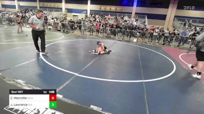 73 lbs Final - Cael Marcotte, SoCal Grappling WC vs Julian Lawrence, Red Wave WC