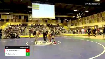 182 lbs Cons. Semi - Daniel Dominguez, Mission Viejo vs Ray Gulmatico, Calvary Chapel (Santa Ana)