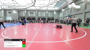 126 lbs Round Of 16 - Ryan Laing, Norwalk vs Christopher Manganiello, Notre Dame-West Haven