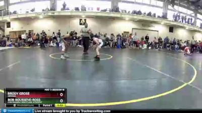 78 lbs Cons. Round 5 - Brody Grose, Indiana vs Bob Rousseve-Ross, Contenders Wrestling Academy