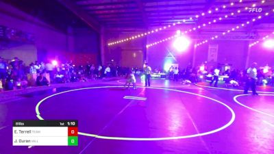 81 lbs Quarterfinal - Easton Terrell, Team Tulsa WC vs Jaxyn Duran, Valley Bad Boys