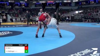 106 lbs Quarterfinal - Ayden Bollinger, Delta vs Gunner Butt, New Palestine