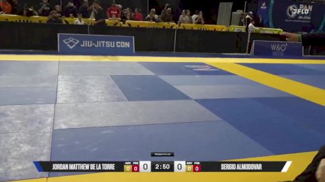Sergio Almodovar vs Jordan Matthew De La Torre 2025 Pan Kids Jiu-Jitsu IBJJF Championship