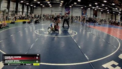 96 lbs Rd# 8- 12:30pm Saturday Final Pool - Jackson Smith, Lions Wrestling Academy vs Charles Cooper, Rebellion