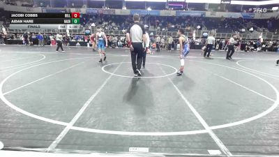 122 lbs Final - Jacobi Cobbs, Belleville Little Devils vs Aidan Hare, Nashville Catholic
