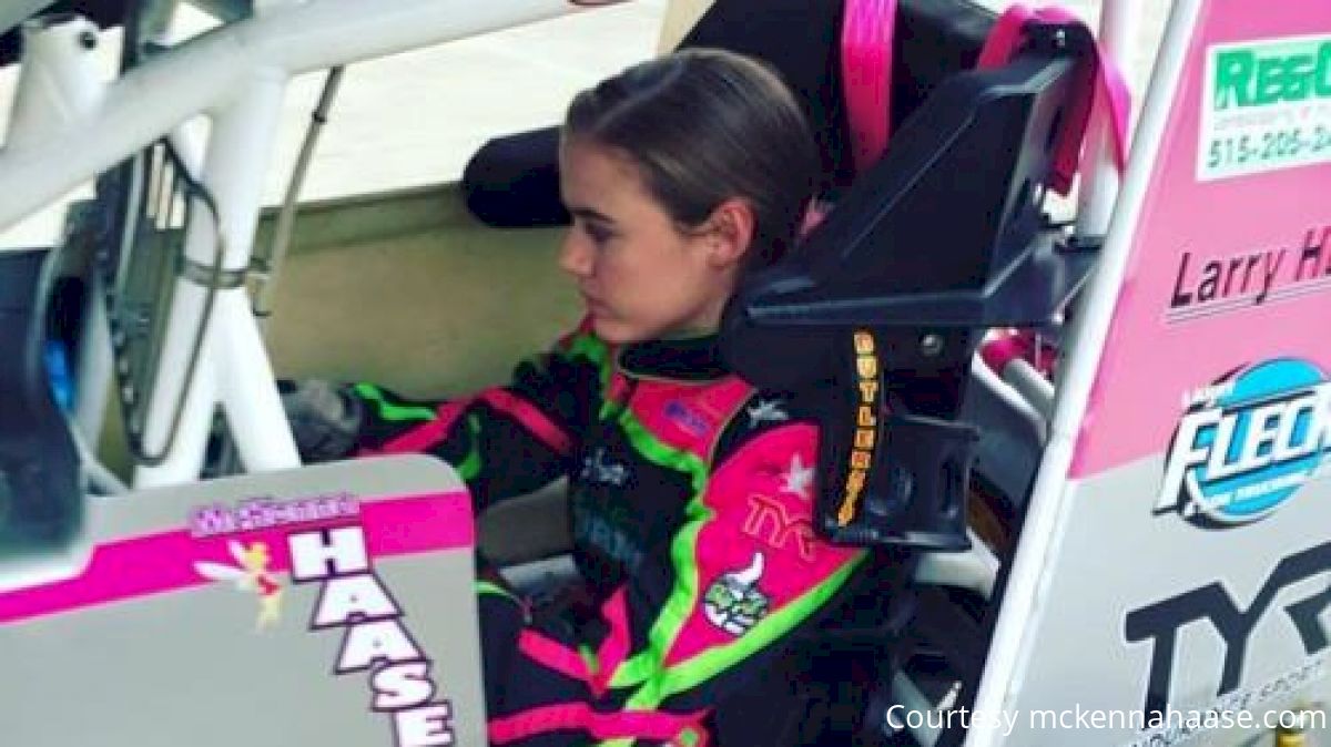 McKenna Haase Revved Up For Knoxville 360 Rookie Battle