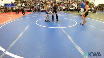 70 lbs Rr Rnd 2 - Tucker Tate, Grove Takedown Club vs Josh Constant, Vian Wrestling Club