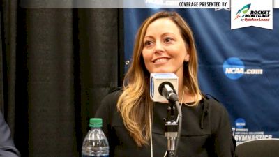 OU Head Coach KJ Kindler On The Team Being Serious And Intense - 2017 NCAA Championships Semifinal 1